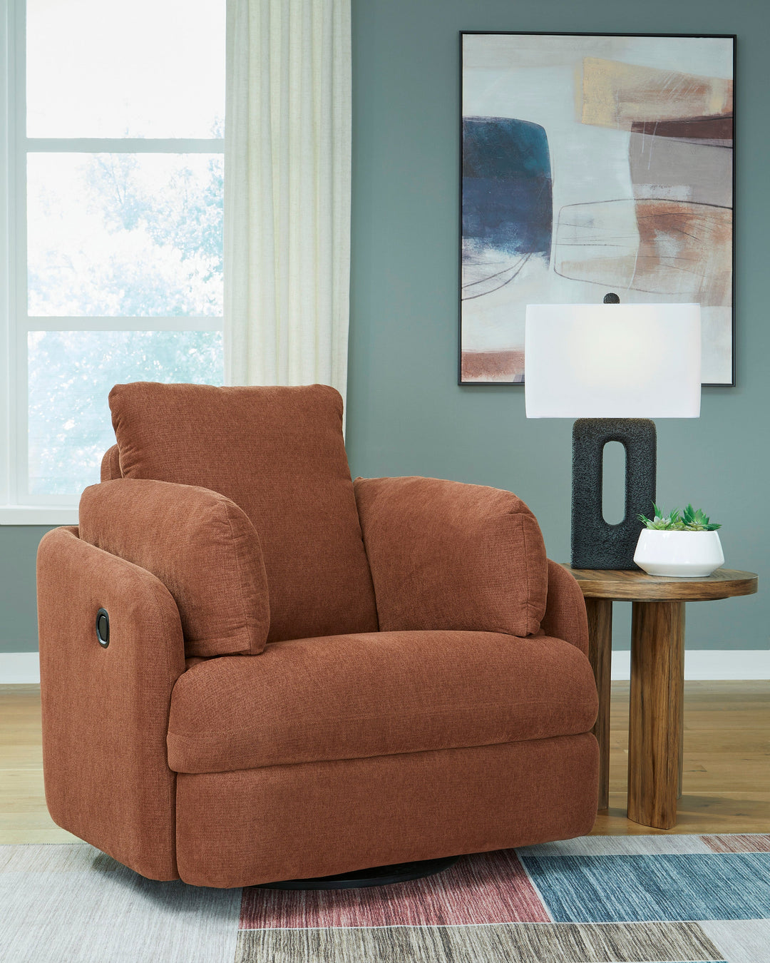 Pillar Peak Swivel Glider Recliner