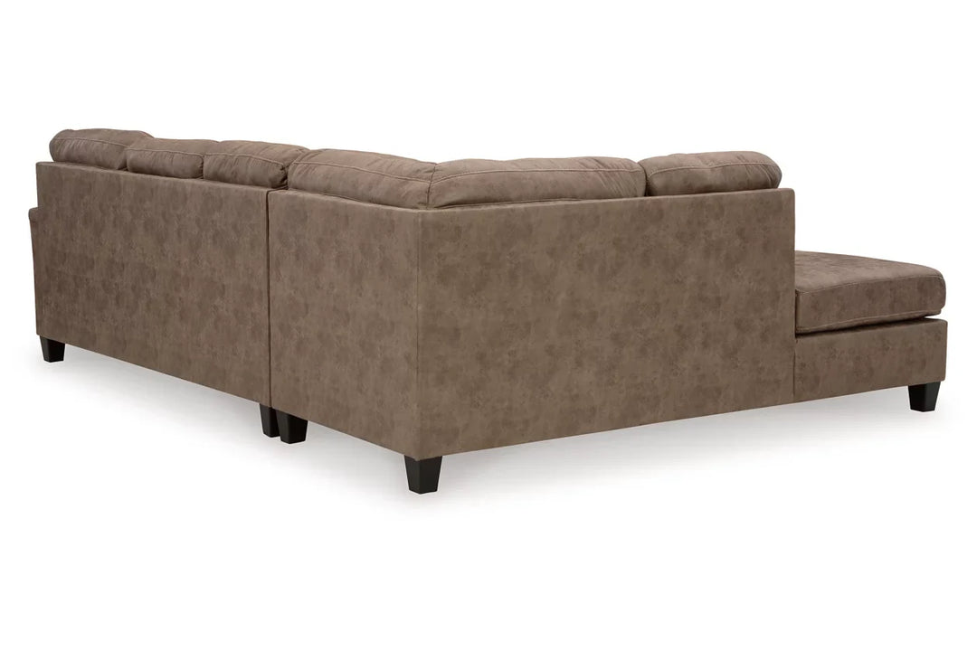 Navi 2-Piece Sectional Sofa Sleeper Chaise