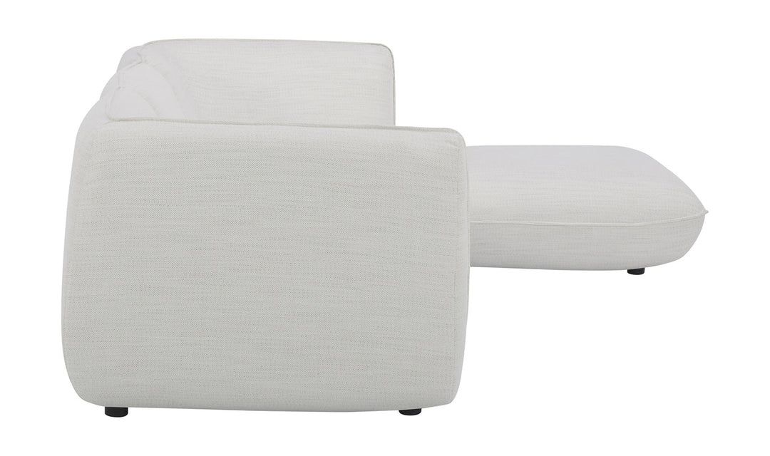 Zeppelin Lounge Modular Sectional Salt Stone White