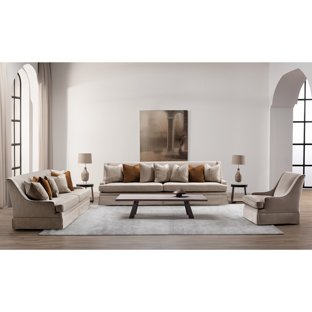 Anabelle Beige Sofa Set