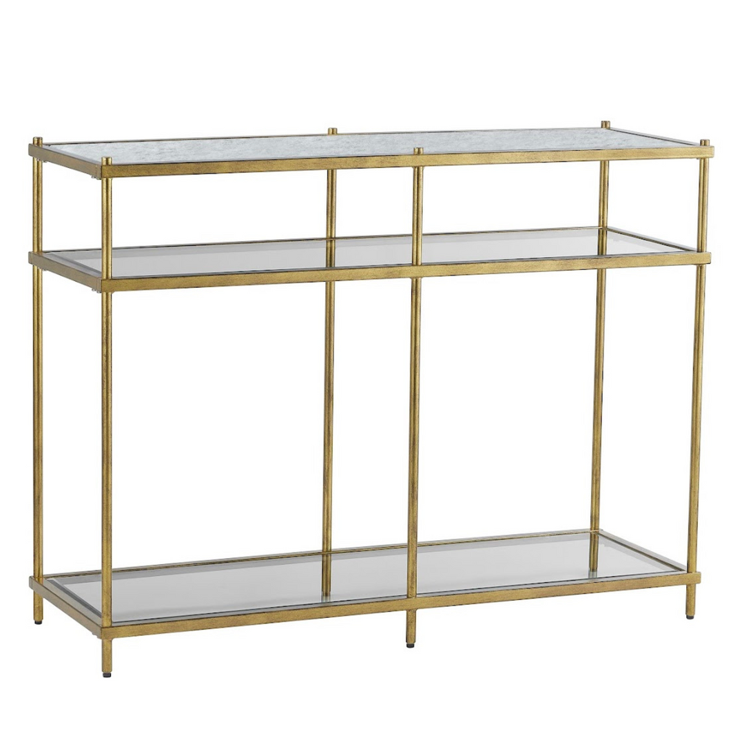 Gold Foil finish Console TABLE