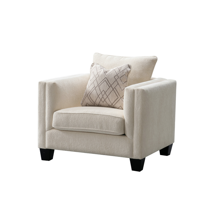 Plush Paradise Beige Chair W103