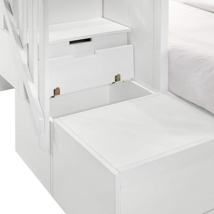 Brian Twin Over Twin Bunk Bed In White