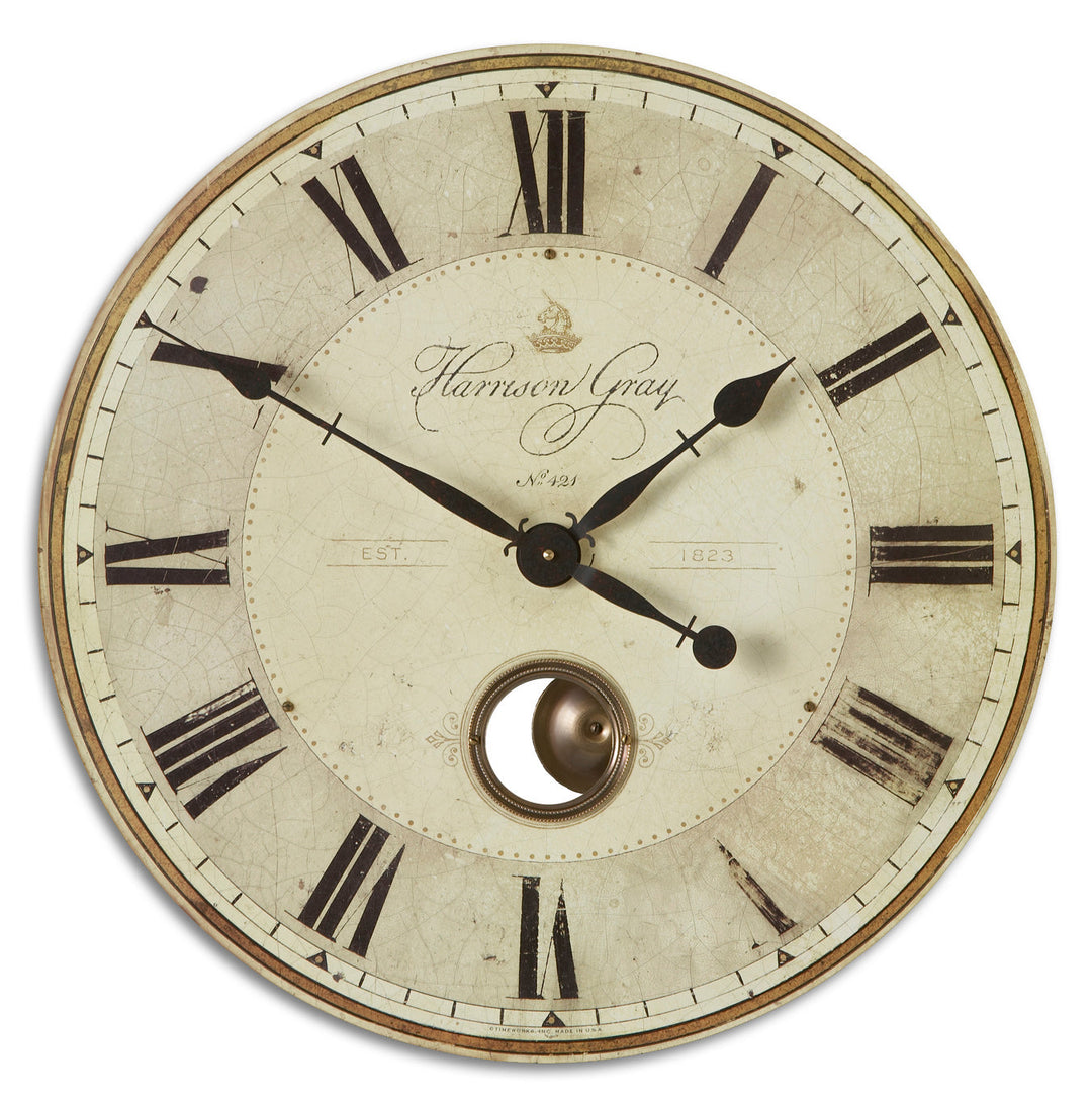 Harrison Gray 23" Wall Clock