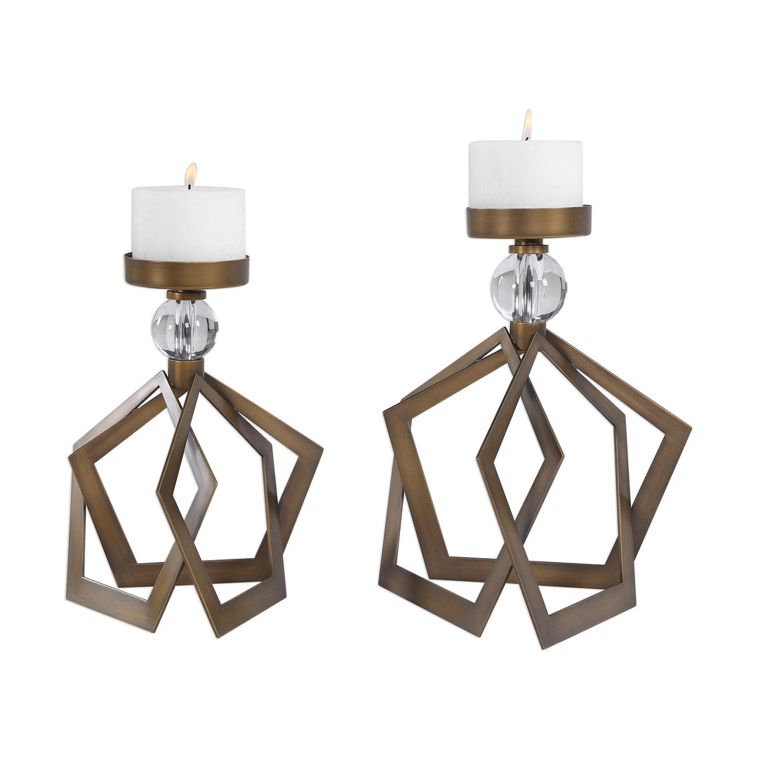 Lianna Candleholders, S/2