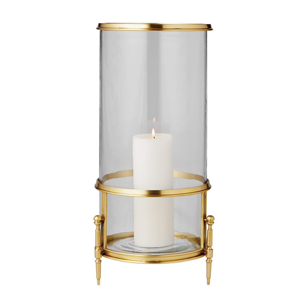 Regent Hurricane/Vase - Brass