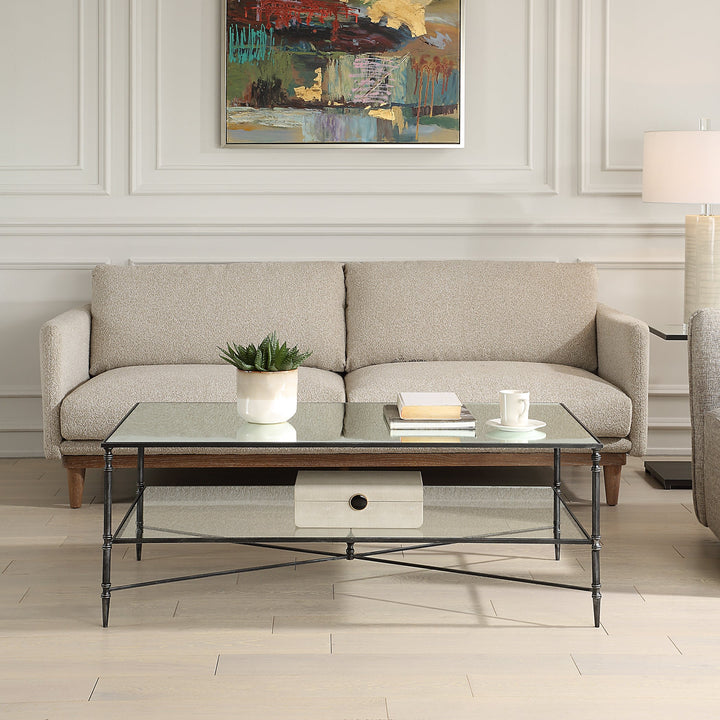 Henzler Small Rectangular Coffee Table - 71 x121 CM