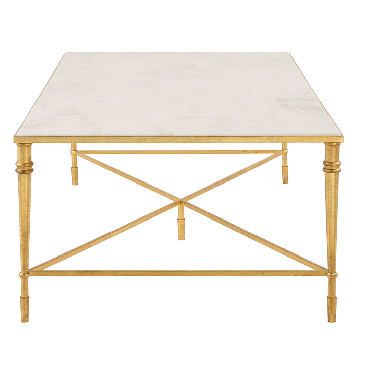 ROSHN 122 W x 43 H x 122 D Square Coffee Table