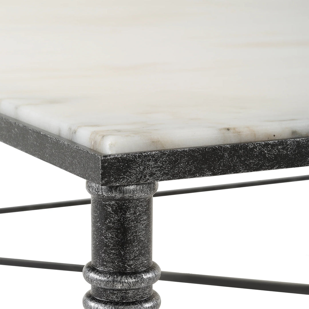 ROSHN 122 W x 43 H x 122 D Square Coffee Table