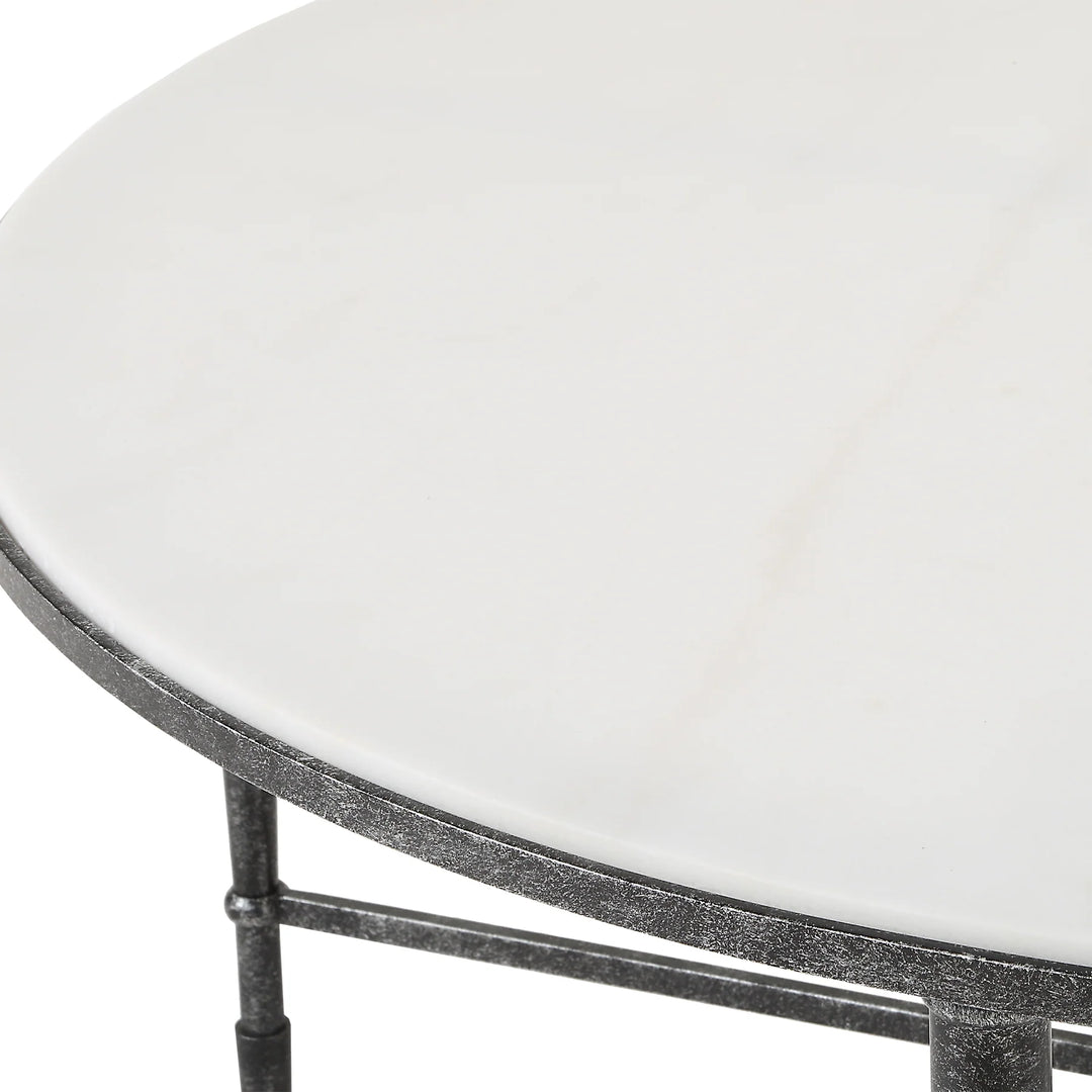 ROSHN 102 W x 43 H x 102 D Round Coffee Table