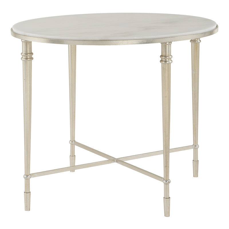 ROSHN 71 W x 58.5 H x 61 D Oval End Table