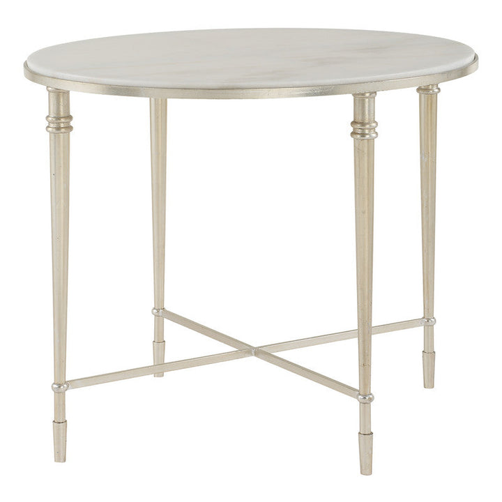ROSHN 71 W x 58.5 H x 61 D Oval End Table