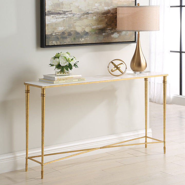 ROSHN 132 W x 75.5 H x 30.5 D Console Table
