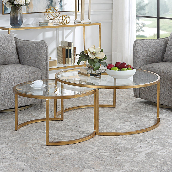 Rhea Nesting Coffee Tables, S/2