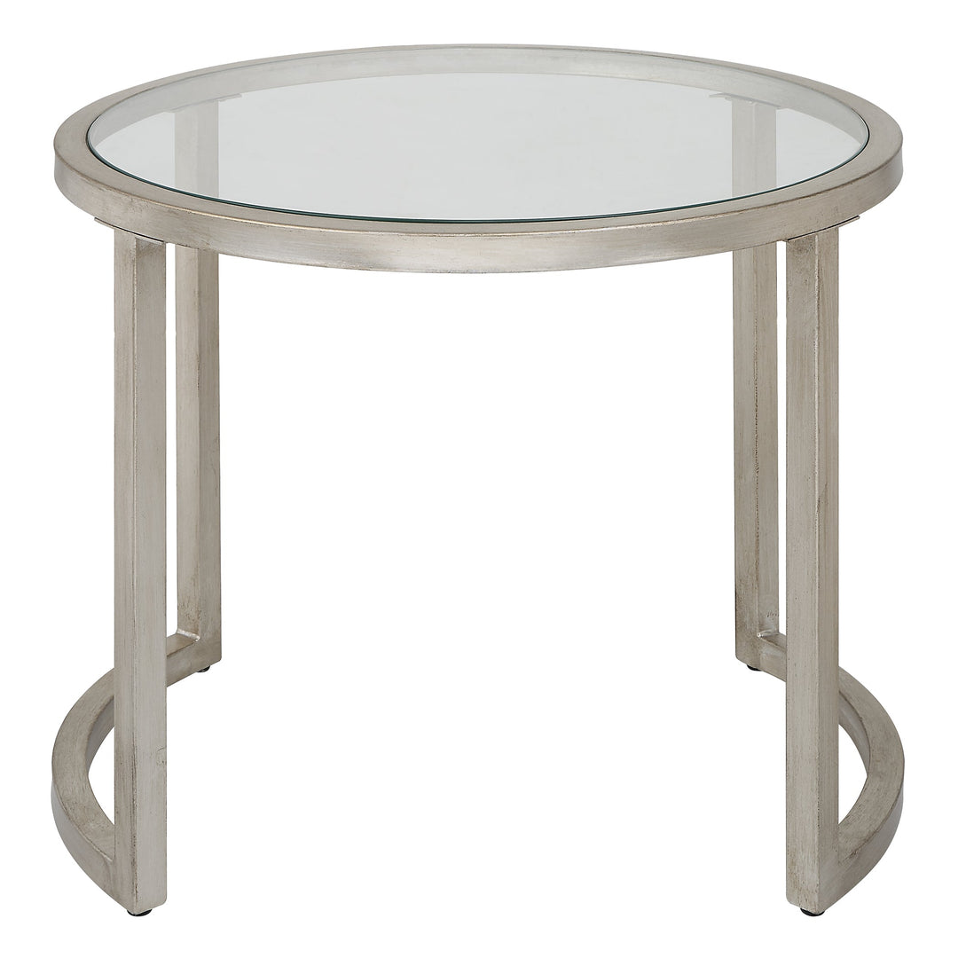 Silver Rhea End Table