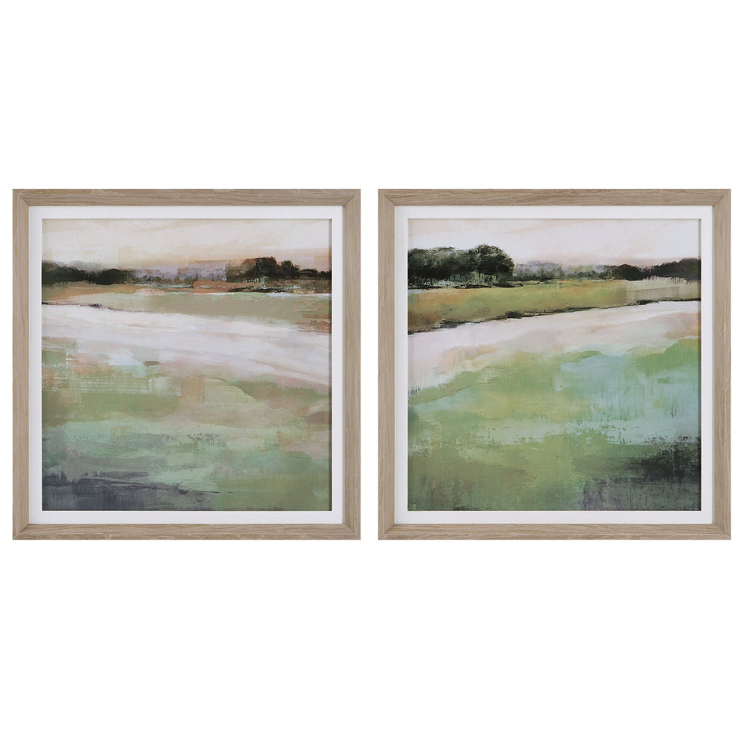 Vivid Vista Framed Prints, S/2