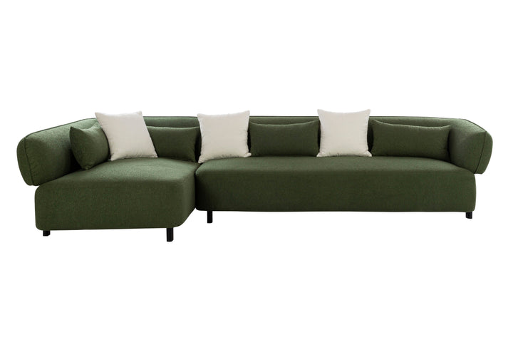 Celestial Coral Green Sectional W262