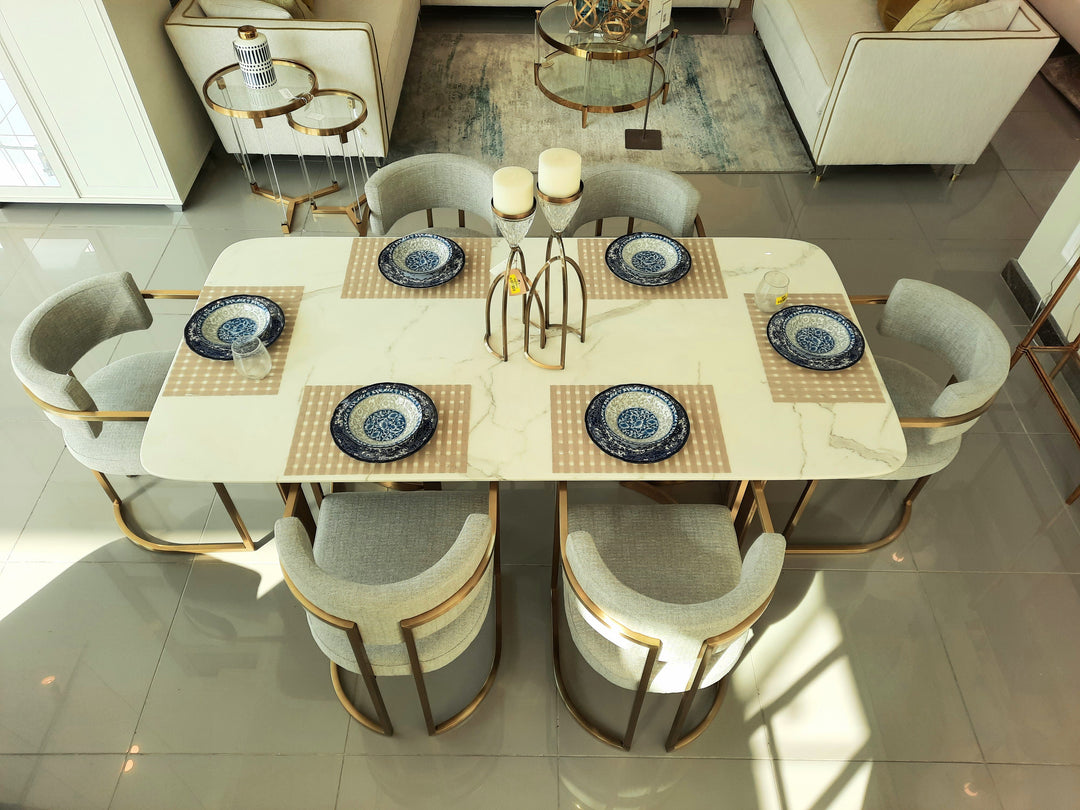 Gray Around Me Dining Set