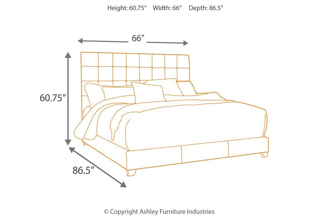 Dolante Queen Upholstered Bed w/Box