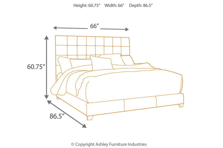 Dolante Queen Upholstered Bed w/Box