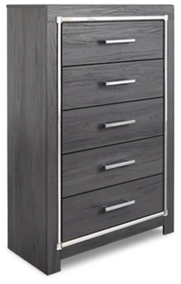 B214-46 Five Drawer Chest