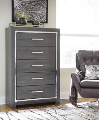 B214-46 Five Drawer Chest