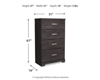 Four Drawer Chest