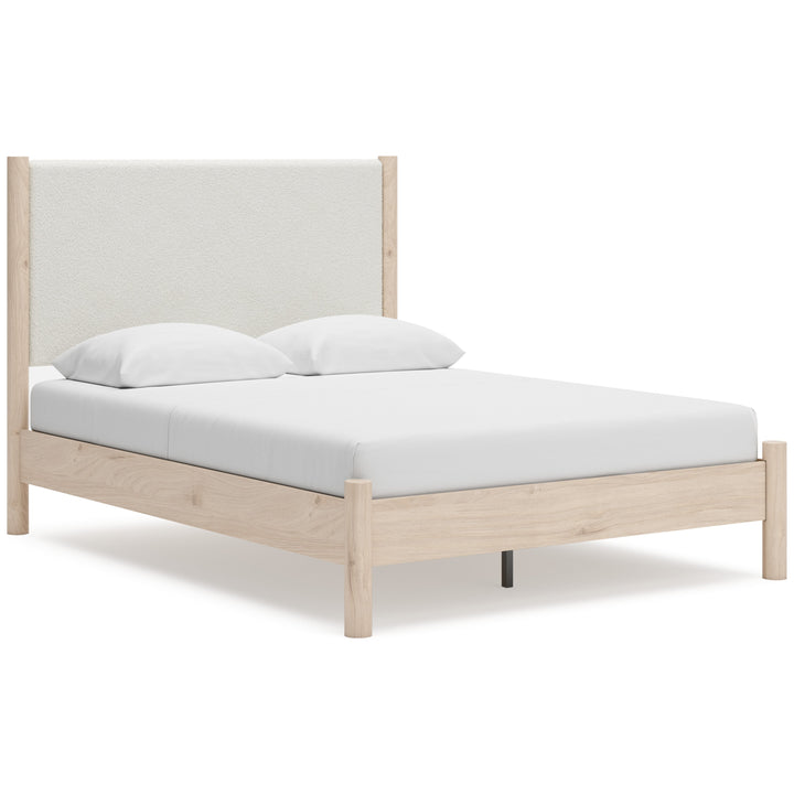 Cadmori Full Upholstered Panel Bed