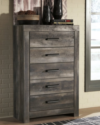 B440-46 Five Drawer Chest