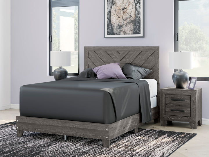 Sylveri Full Chevron Panel Bed