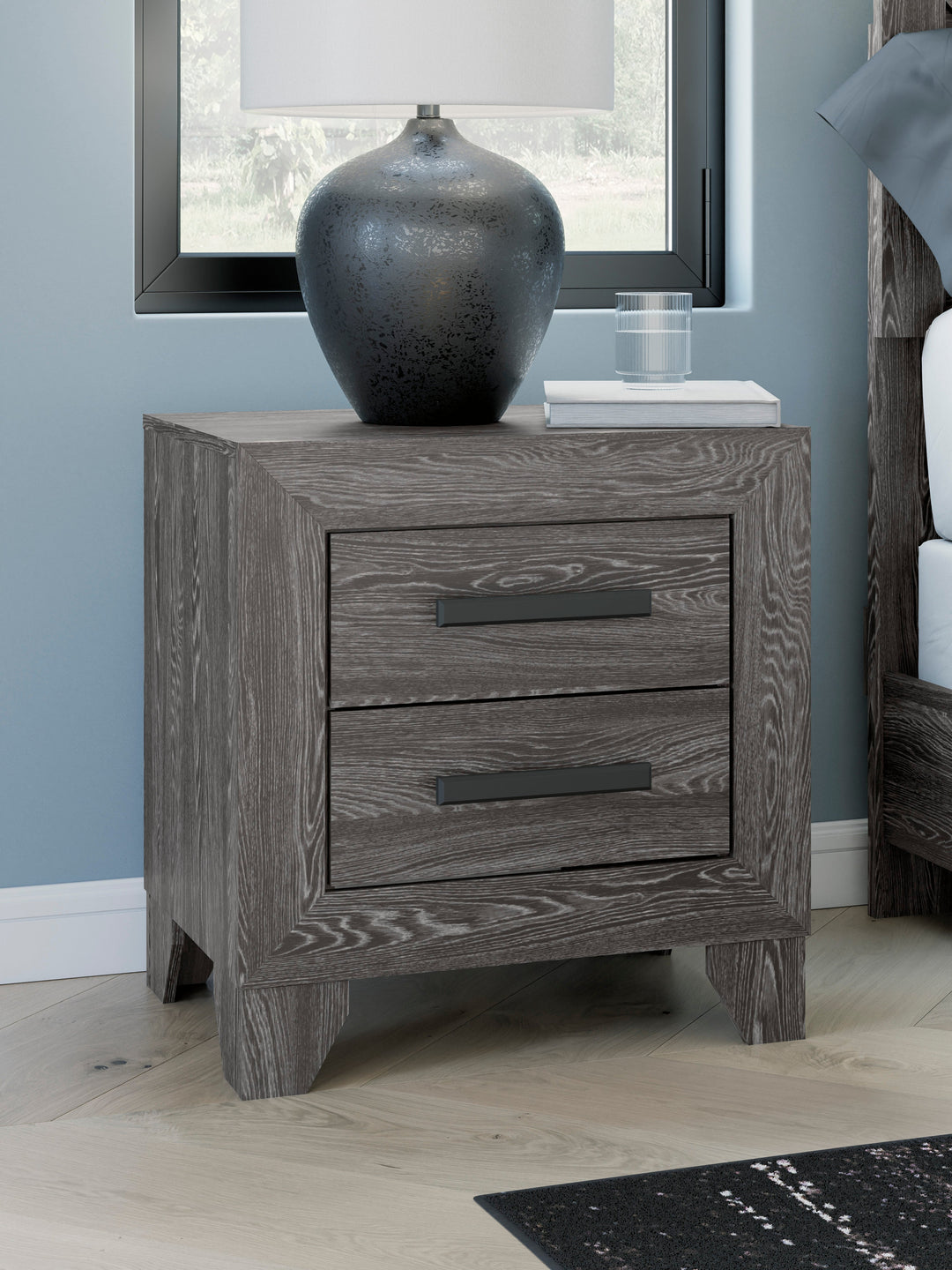 Sylveri Two Drawer Night Stand