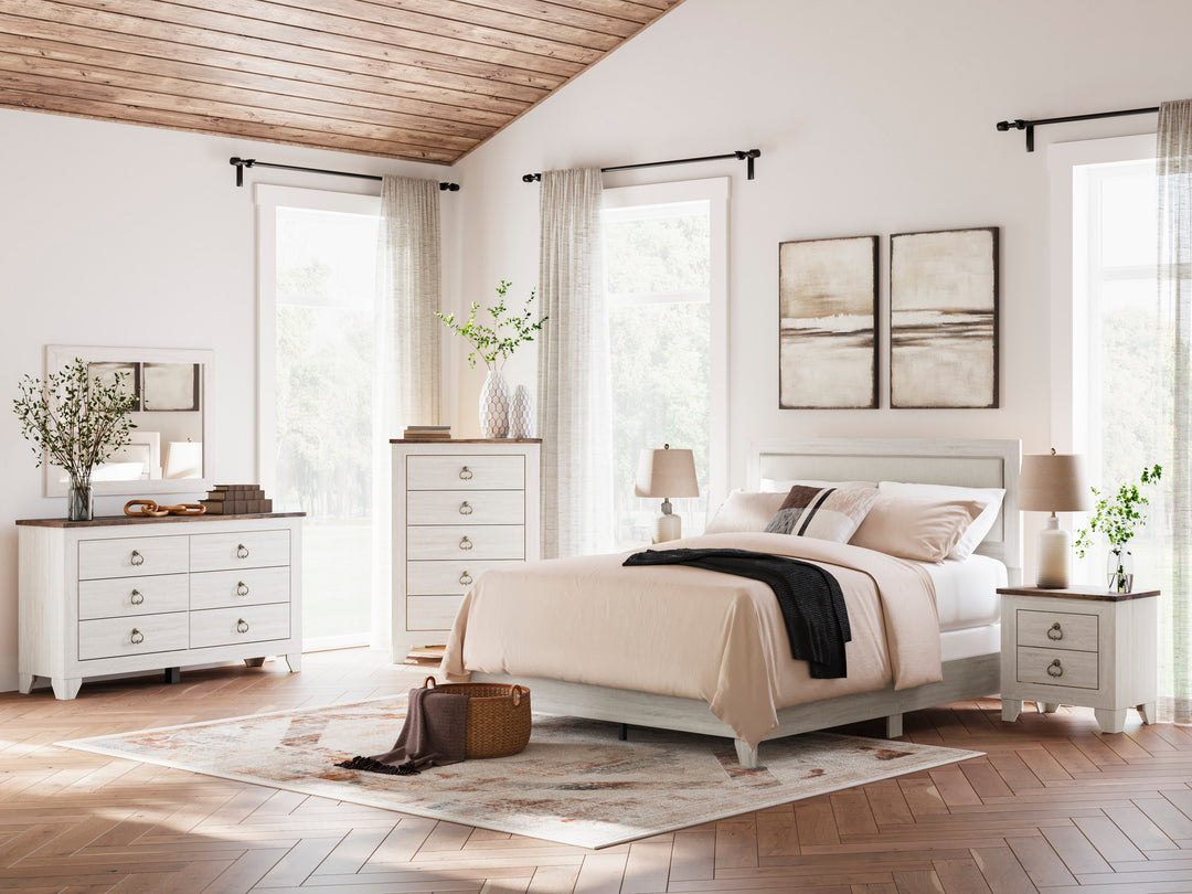 Laigmeyer Full Upholstered Bedroom