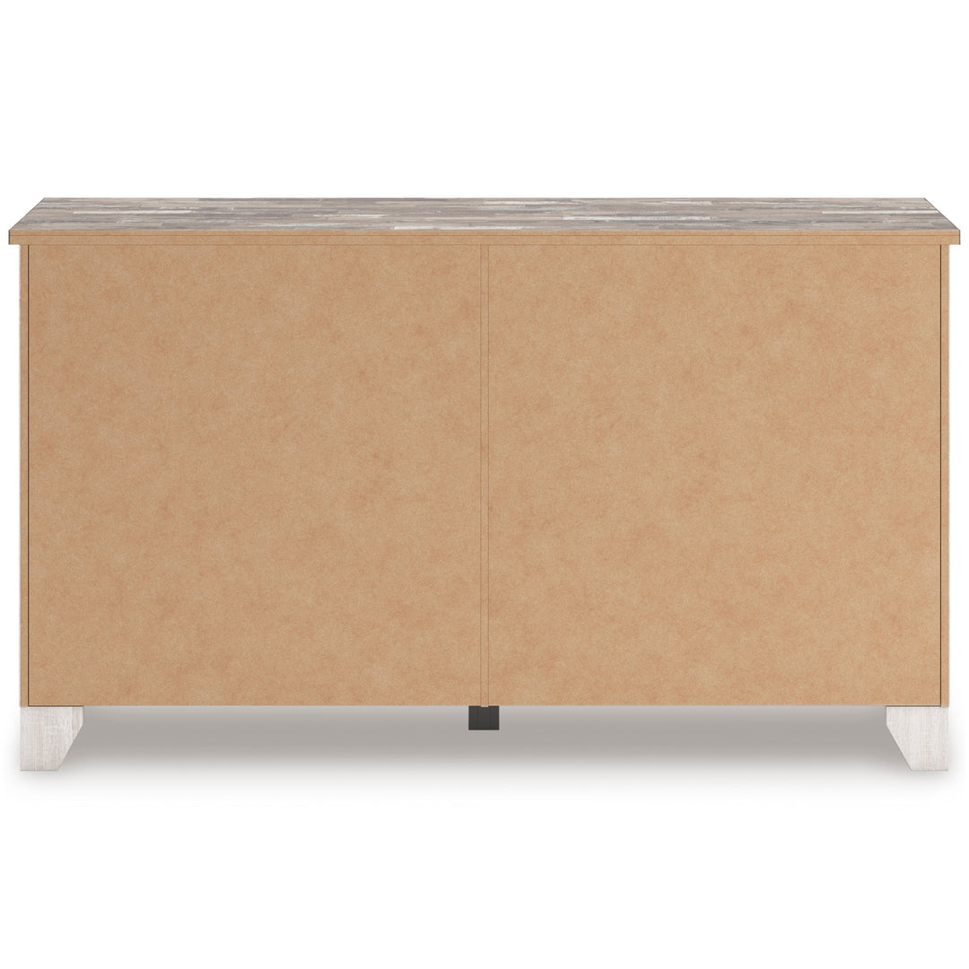Sylveri Six Drawer Dresser and Mirror