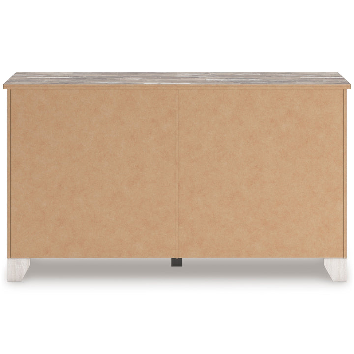 Sylveri Six Drawer Dresser and Mirror