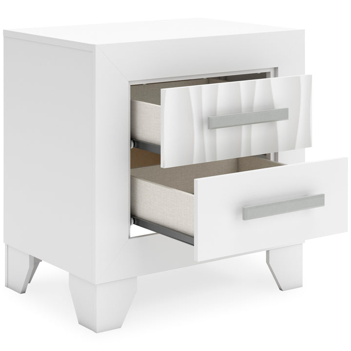 Druchalla Two Drawer Night Stand