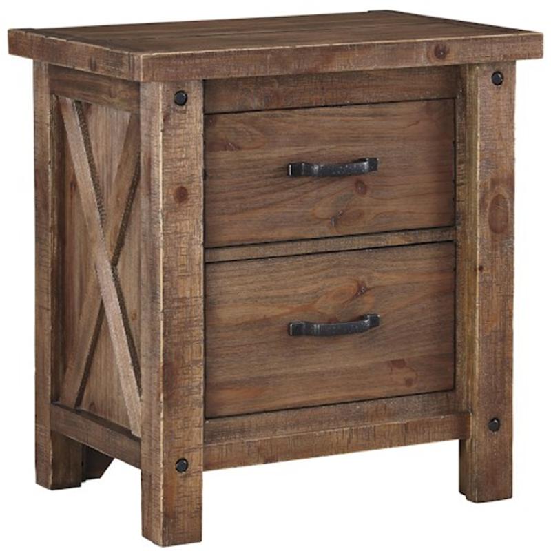 TWO DRAWER NIGHTSTAND