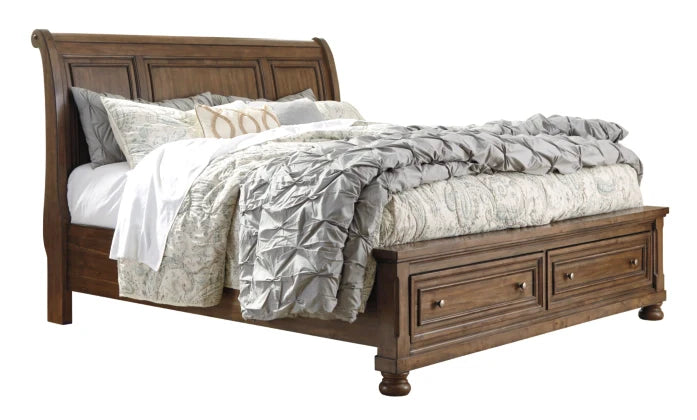 Flynnter Queen Sleigh  bedroom No Chest