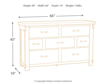 Brashland Dresser