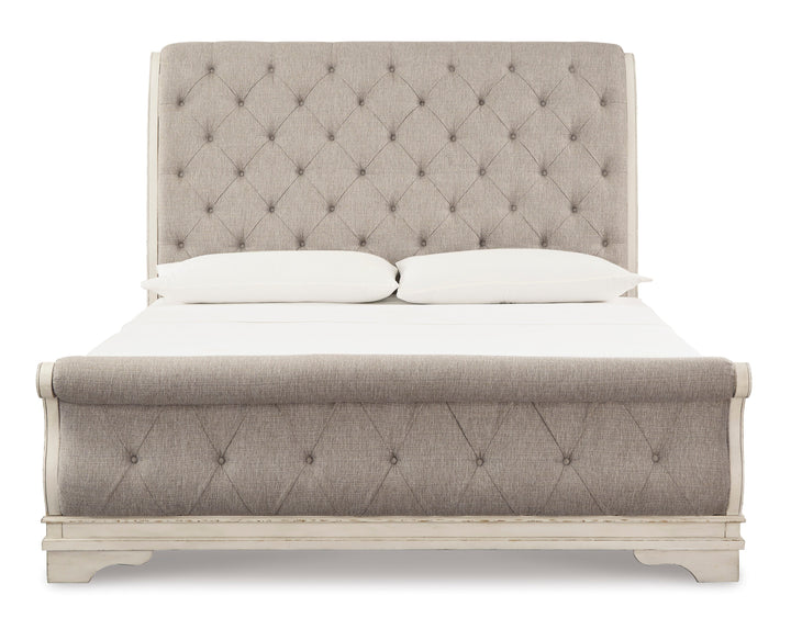 Realyn King Sleigh Bedroom Set with SM1660CK Mattress Offer