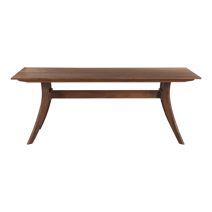 Florence Rectangular Dining Table Small Walnut