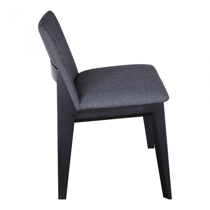 Deco Ash Dining Chair Charcoal-M2