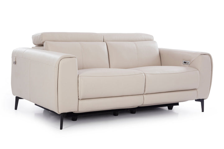 Blacksburgh Half Leather 2 Seater Motion