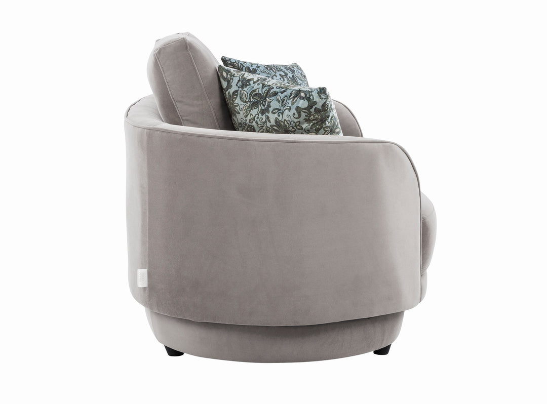Brescia Grey Loveseat