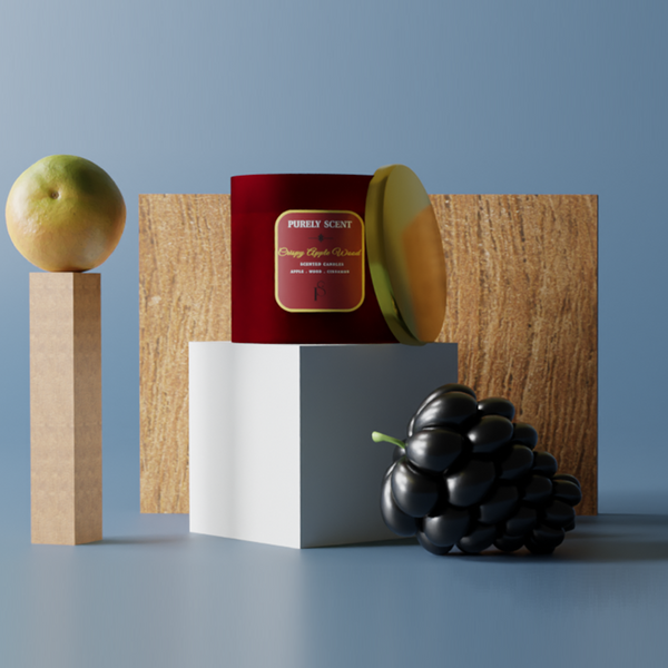 Crispy Apple Wood Candle 400 gm