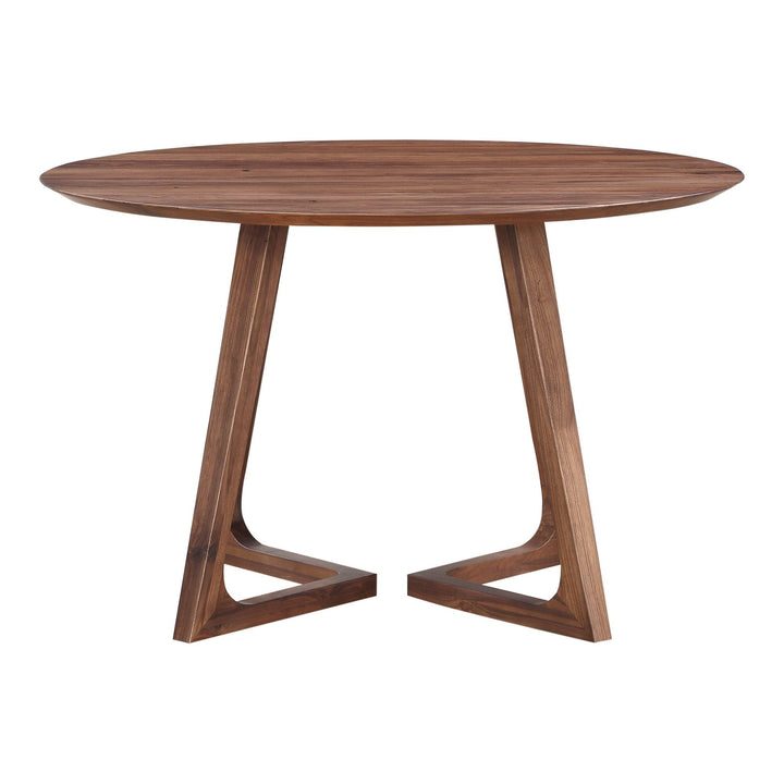 Godenza Dining Table Round Walnut