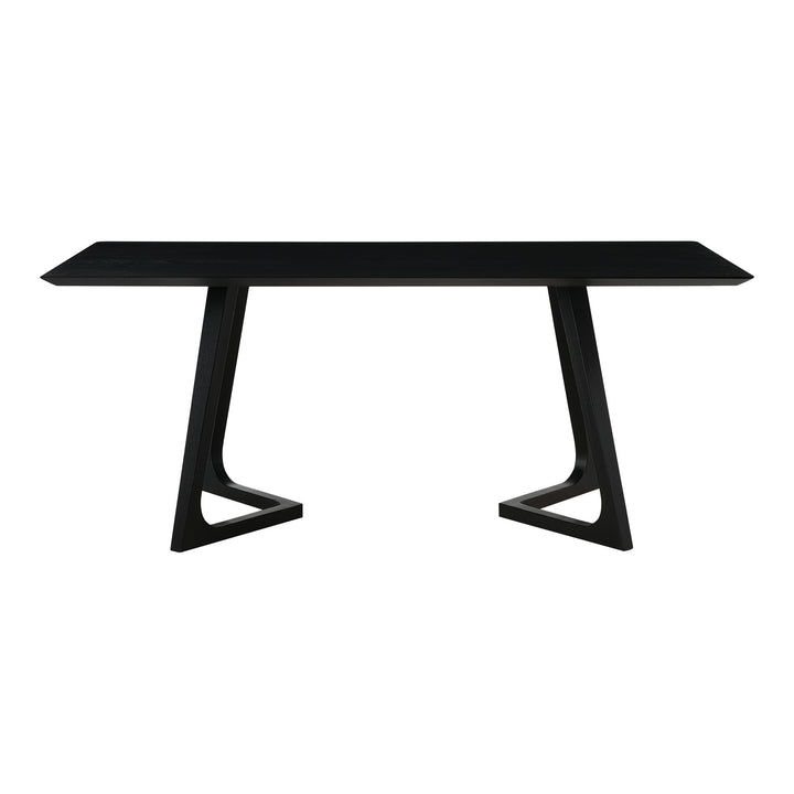 Godenza Dining Table Rectangular Black Ash