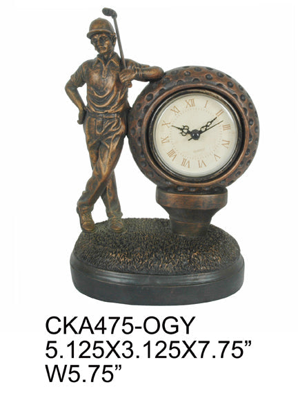 Golfer Clock