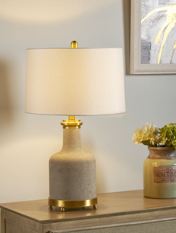 Stone Table Lamp