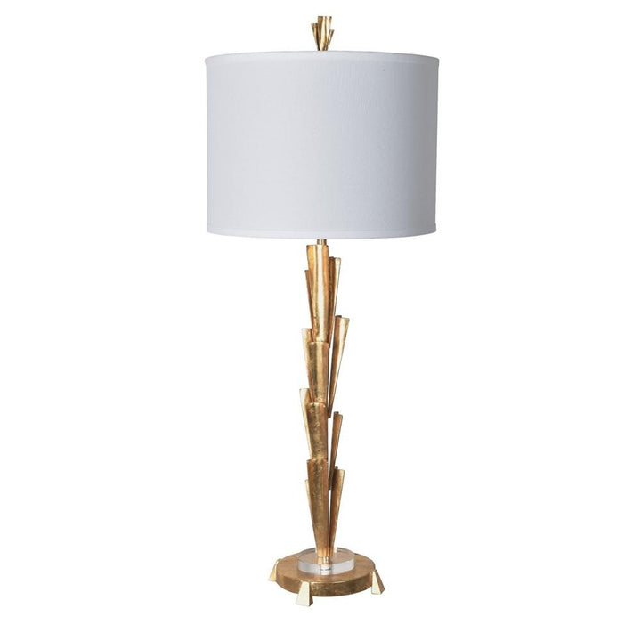 Gold Leaf Table Lamp