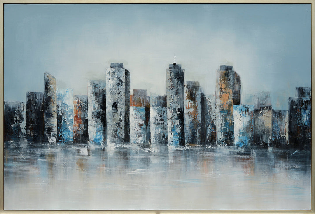 City View Oil Handpainting